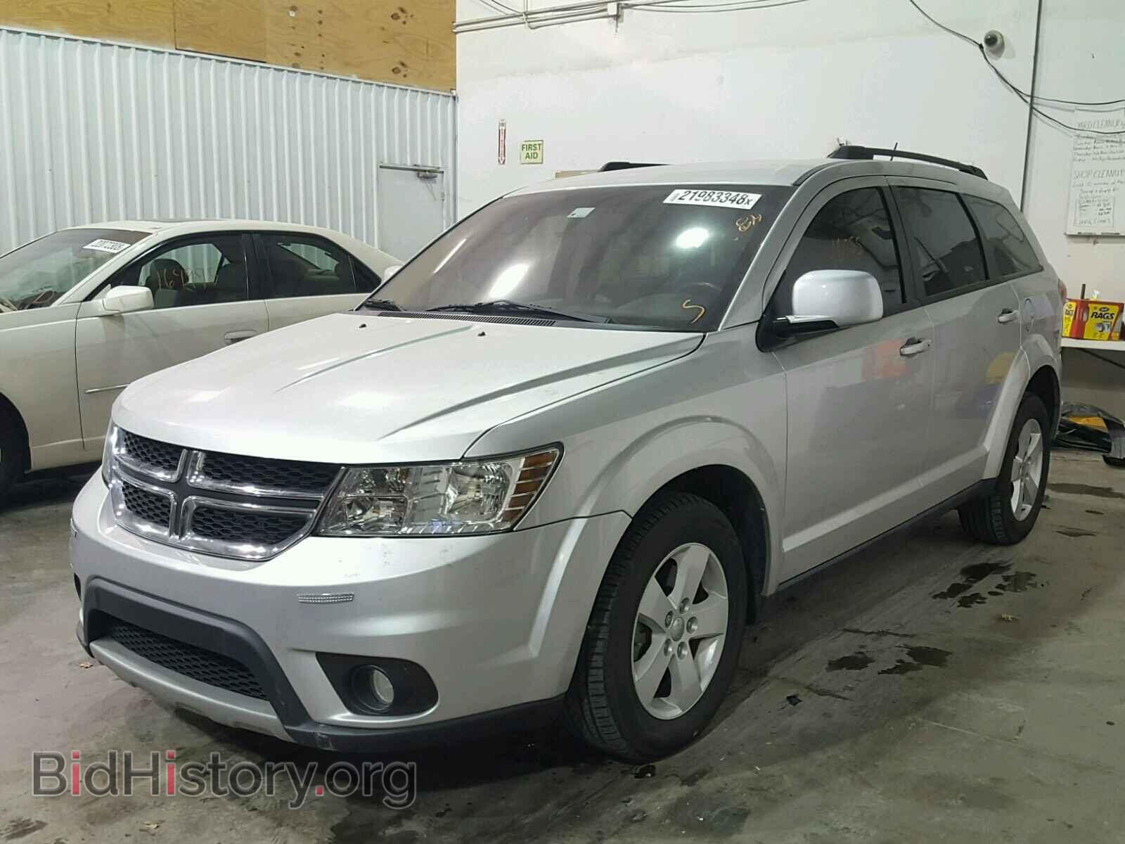 2012 DODGE JOURNEY - VIN: 3C4PDCBGXCT361273 - Фото 2