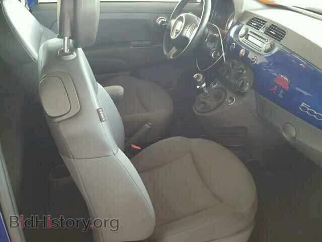 2012 FIAT 500 - VIN: 3C3CFFARXCT382495 - Фото 5