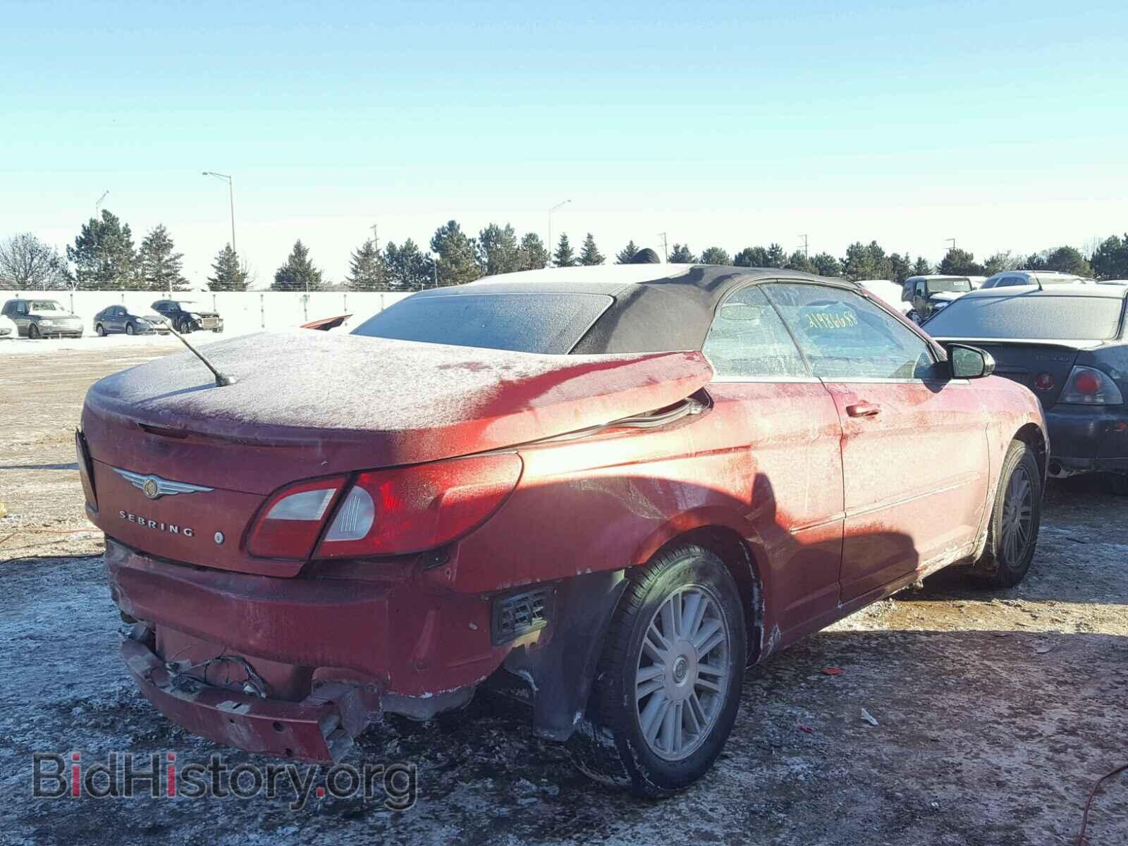 2008 CHRYSLER SEBRING - VIN: 1C3LC45K48N633996 - Фото 4