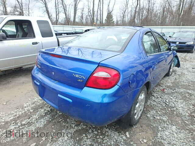 2005 DODGE NEON - VIN: 1B3ES56C15D201826 - Фото 4