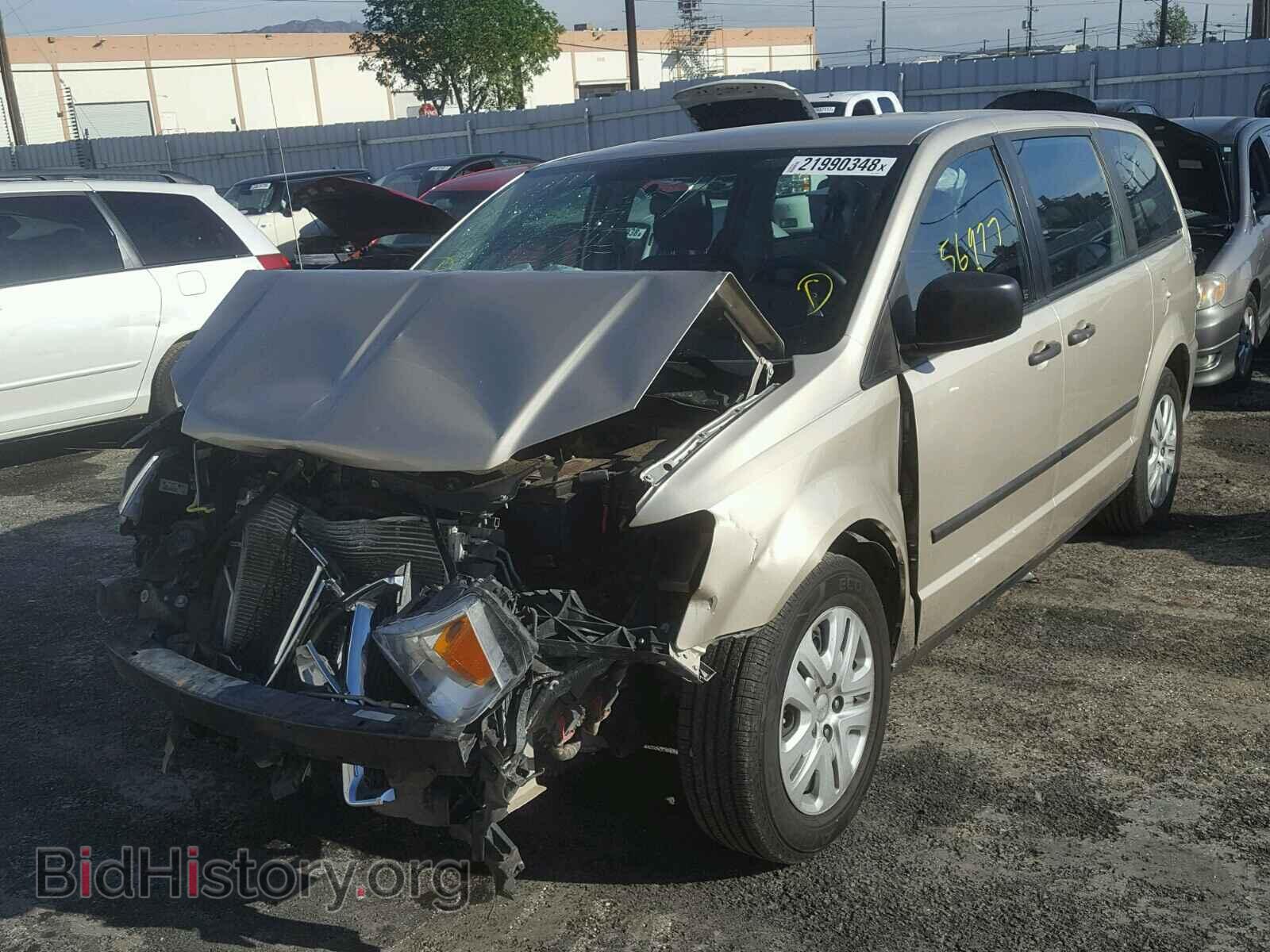 2015 DODGE CARAVAN - VIN: 2C4RDGBG9FR616244 - Фото 2