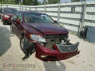 2007 Lexus LS460 LS 460, бордовый — VIN JTHBL46F275050753, Copart