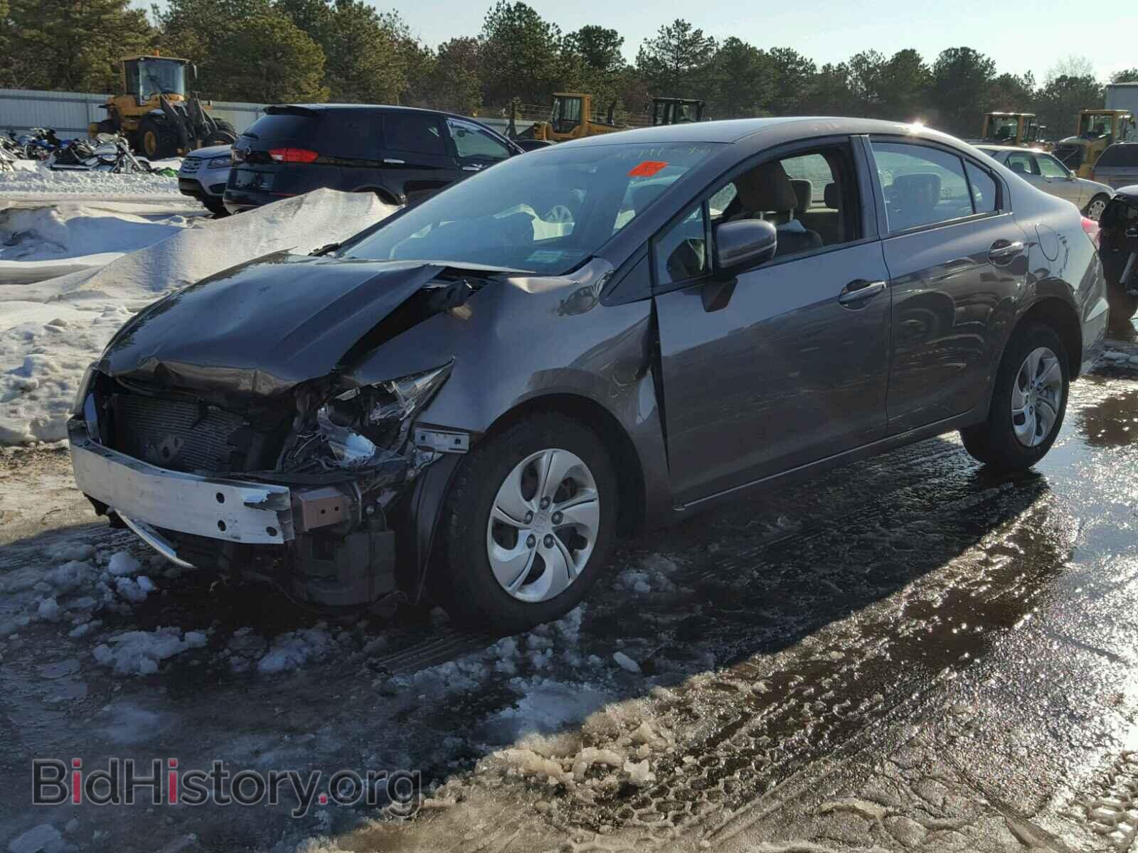 2014 HONDA CIVIC - VIN: 19XFB2F51EE236111 - Фото 2