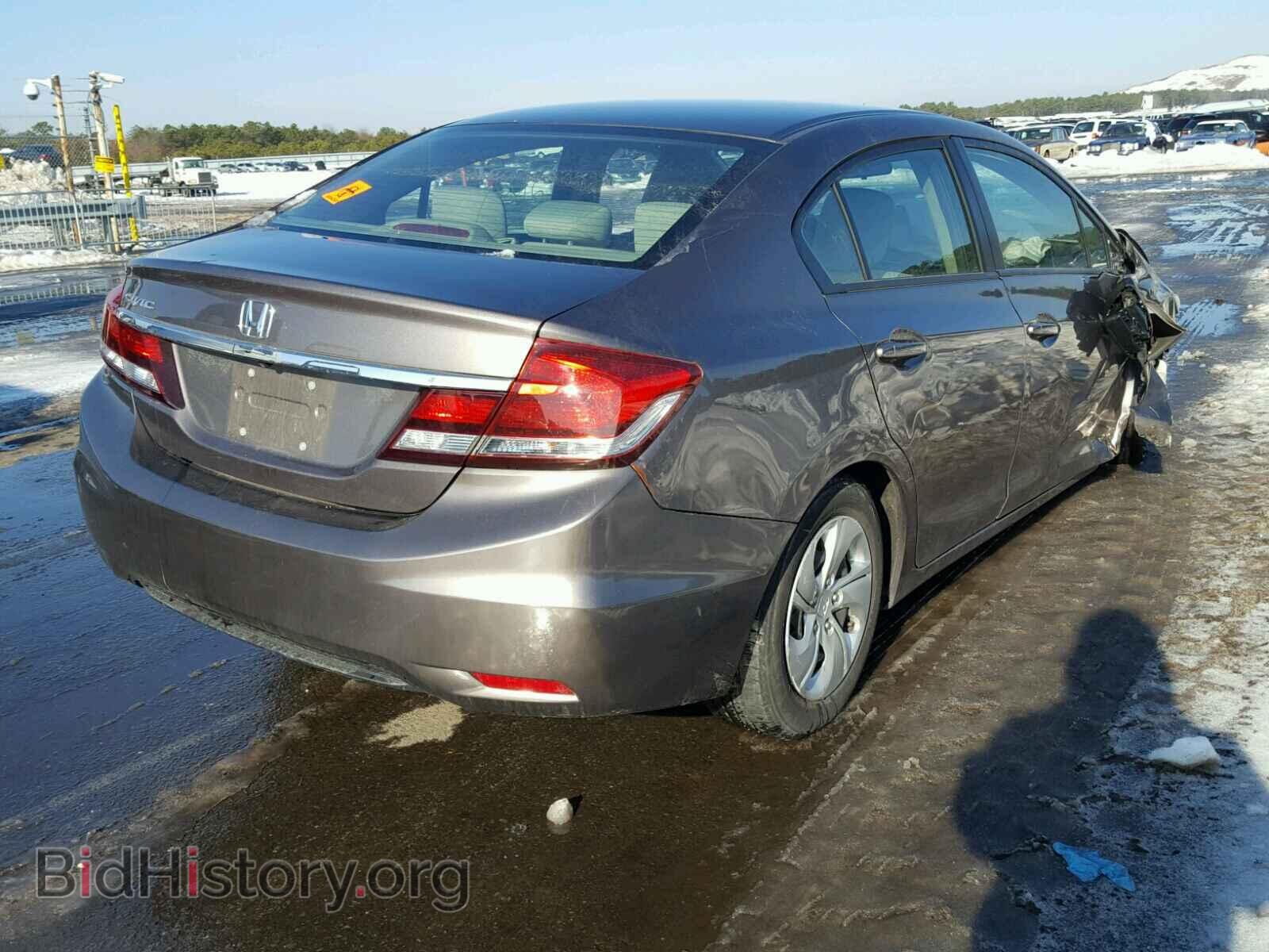 2014 HONDA CIVIC - VIN: 19XFB2F51EE236111 - Фото 4