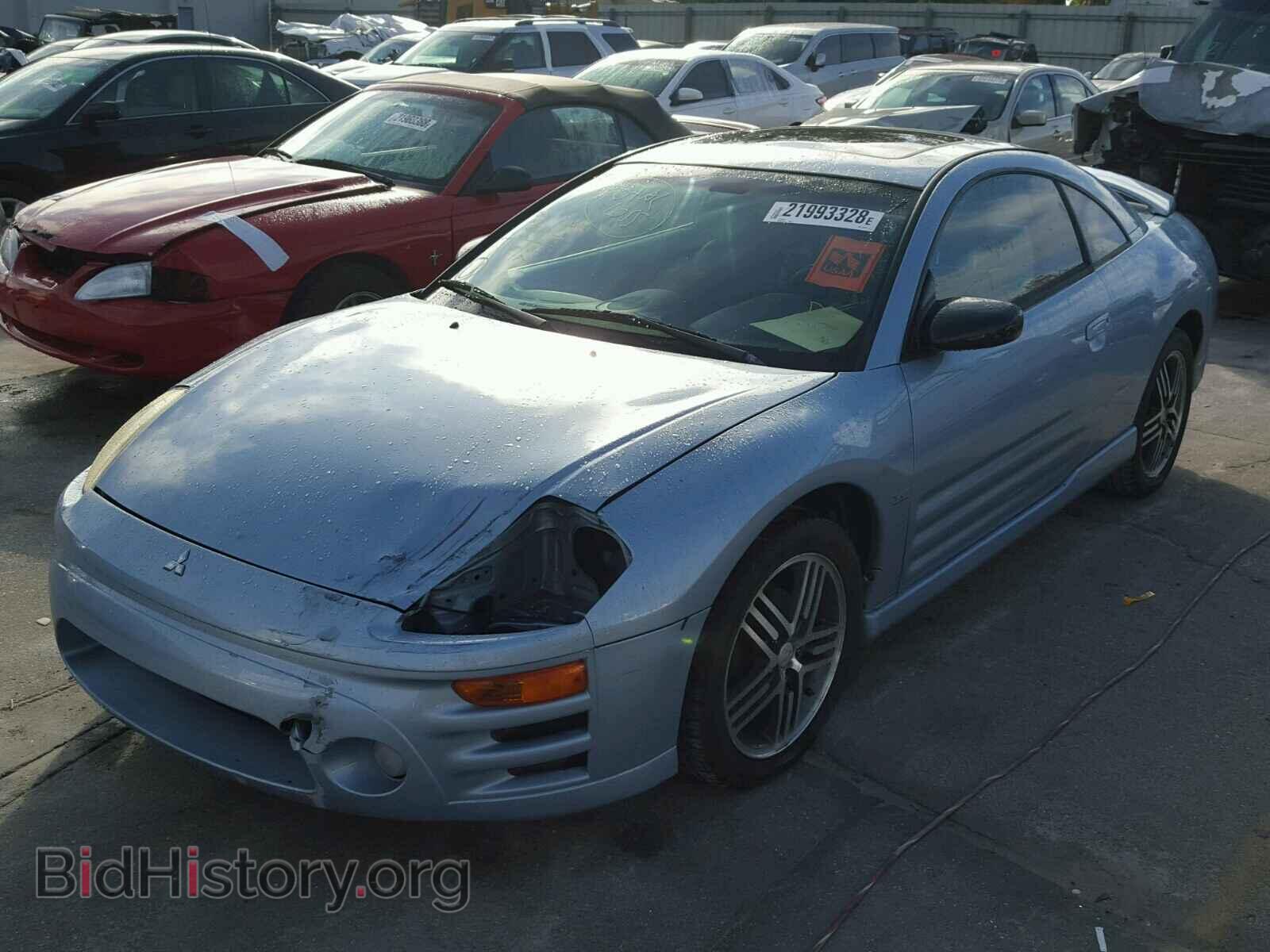 2003 MITSUBISHI ECLIPSE - VIN: 4A3AC74H63E102816 - Photo 2
