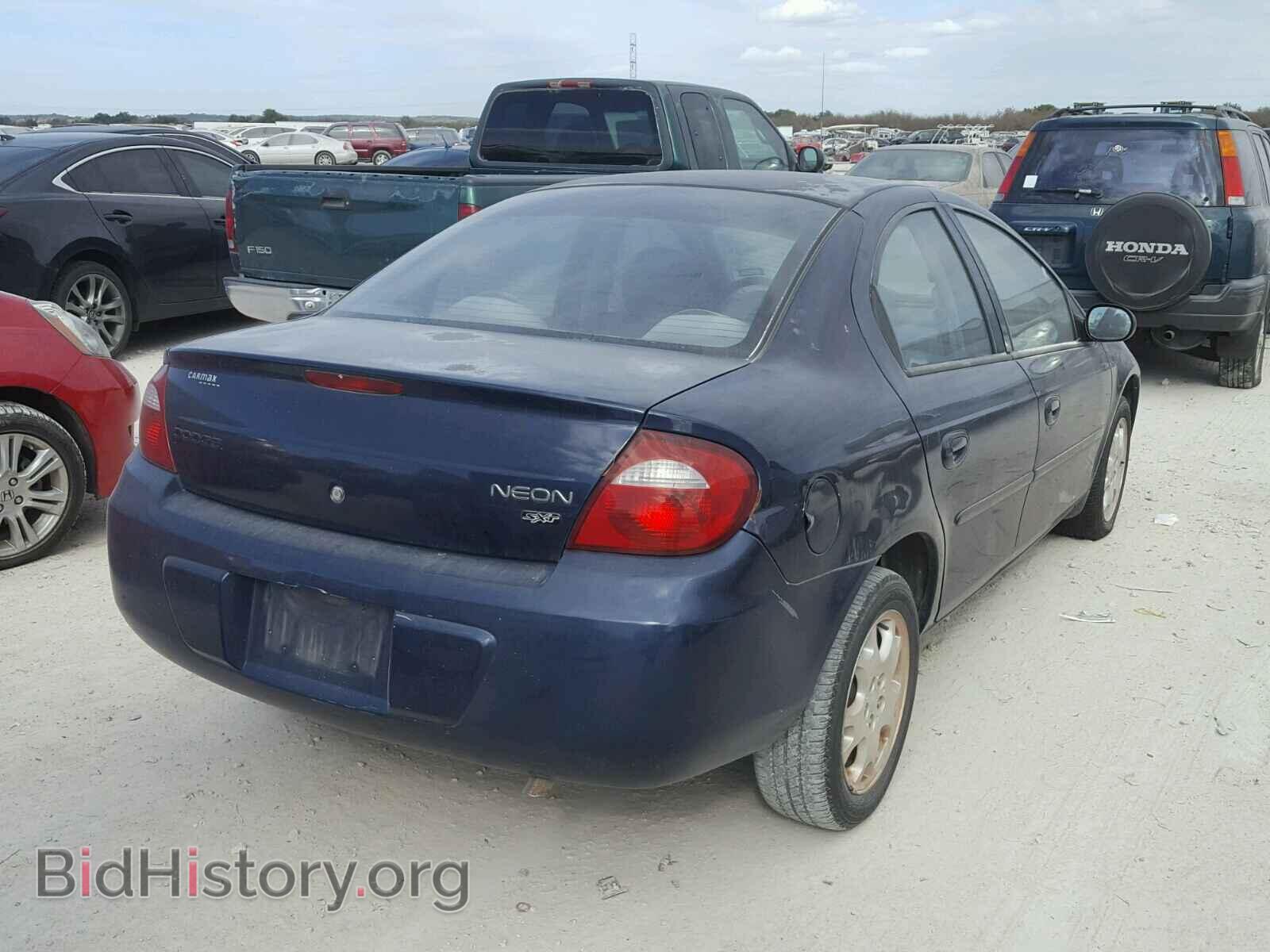 2005 DODGE NEON - VIN: 1B3ES56C75D252988 - Фото 4