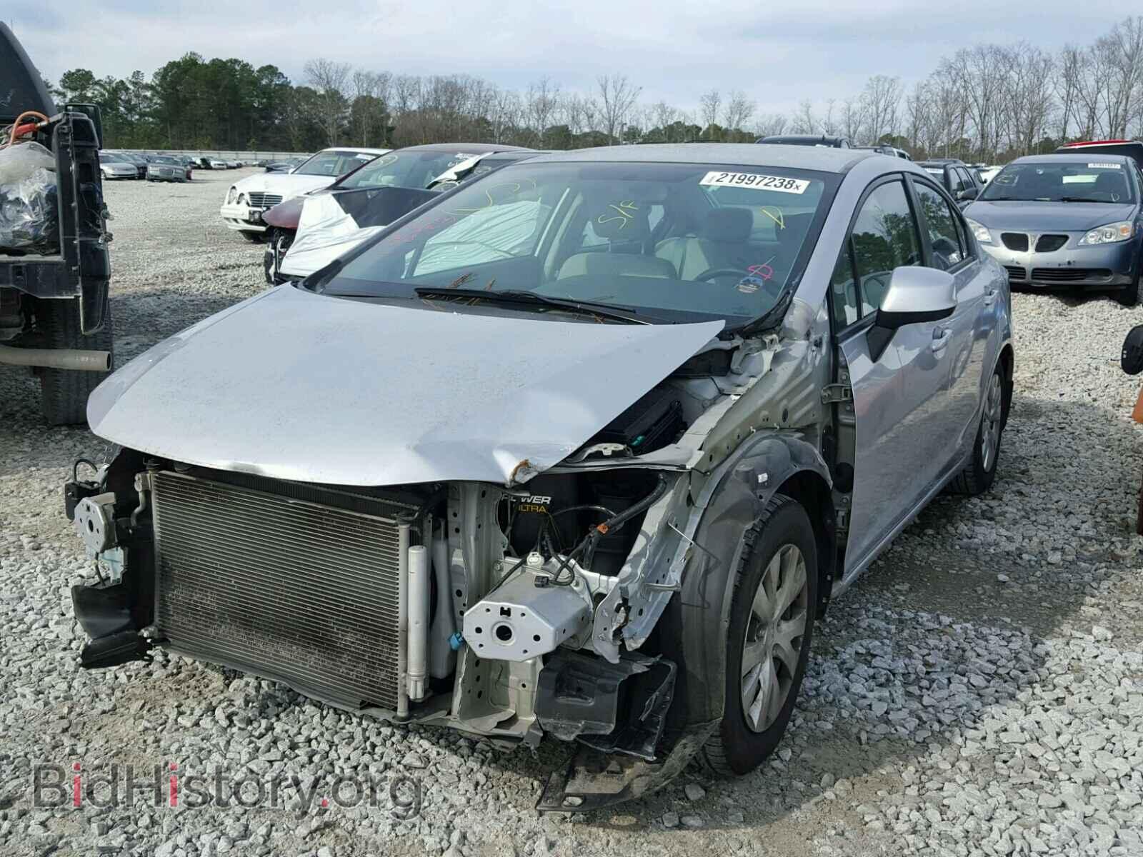 2012 HONDA CIVIC - VIN: 2HGFB2F56CH576499 - Фото 2