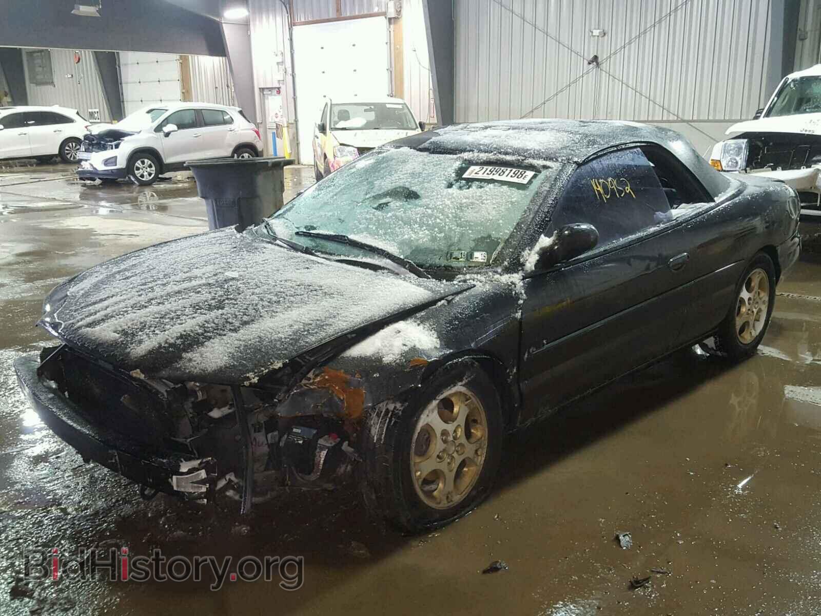 1999 CHRYSLER SEBRING - VIN: 3C3EL55H0XT564452 - Фото 2