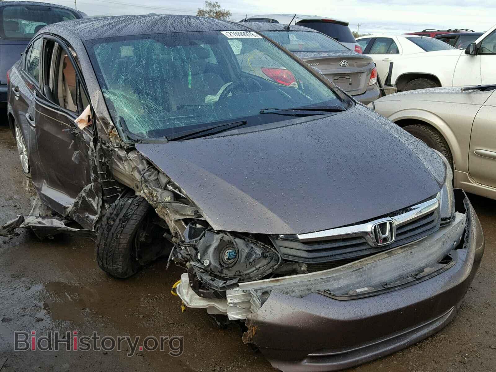 Photo 2HGFB2F54CH527754 - HONDA CIVIC 2012