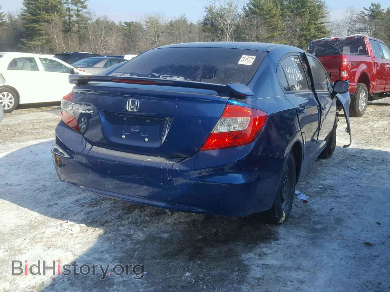 2012 HONDA CIVIC - VIN: 2HGFB2F57CH535749 - Photo 4