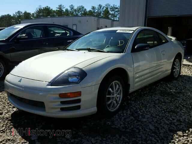 2002 MITSUBISHI ECLIPSE - VIN: 4A3AC44G12E011814 - Фото 2