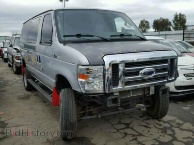 2010 Ford ECONOLINE, silver — VIN 1FTNE1EL9ADA14103, Copart