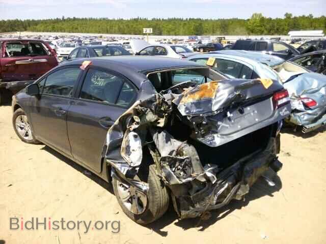 2013 HONDA CIVIC - VIN: 2HGFB2F51DH511142 - Фото 3