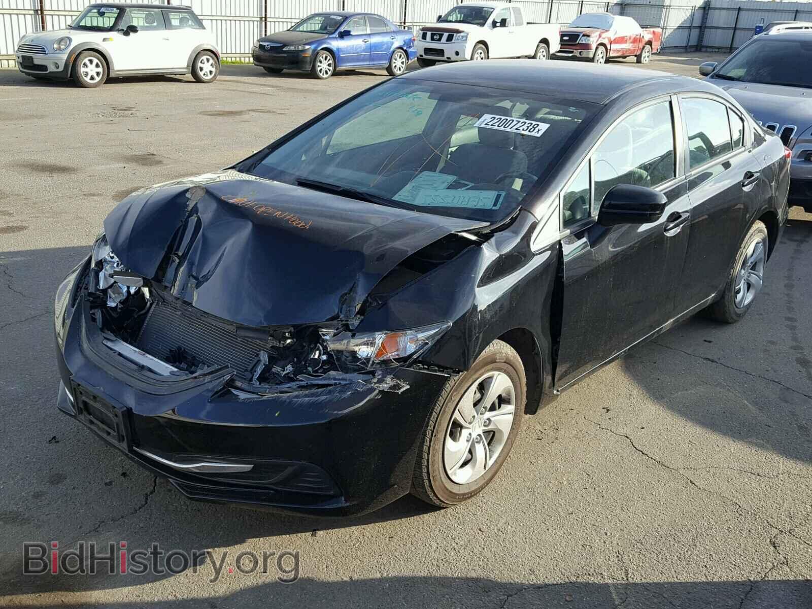 2014 HONDA CIVIC - VIN: 19XFB2F54EE266719 - Фото 2