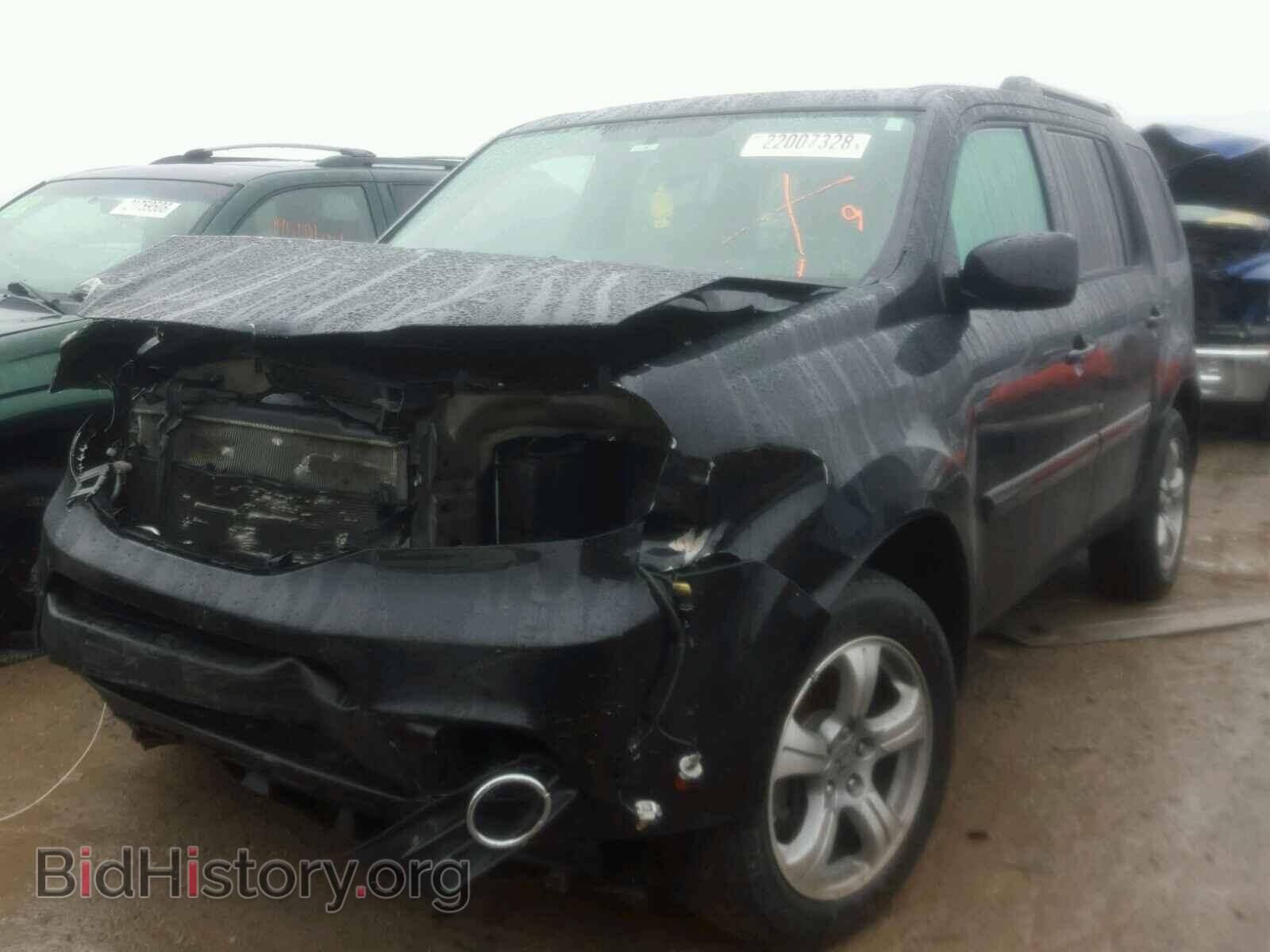 2014 HONDA PILOT - VIN: 5FNYF4H60EB051363 - Фото 2
