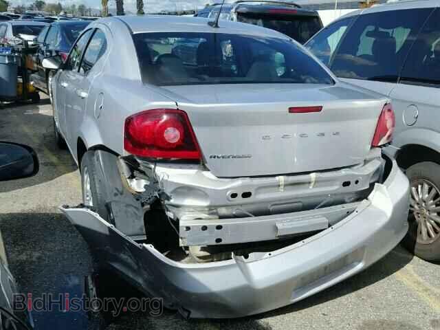 2011 DODGE AVENGER - VIN: 1B3BD4FB2BN534170 - Фото 3