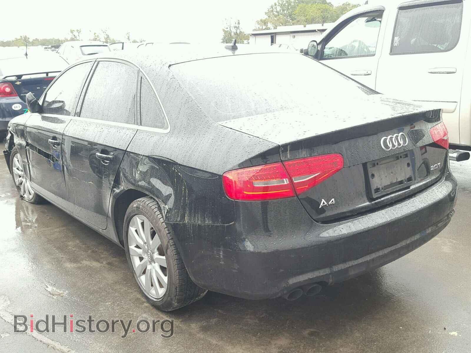 2013 AUDI A4 - VIN: WAUAFAFL3DN041609 - Фото 3