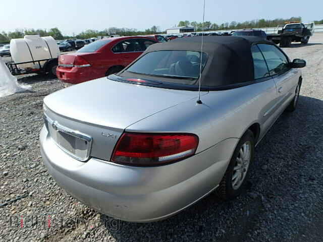 2001 CHRYSLER SEBRING - VIN: 4C3AG52H21E137271 - Фото 3