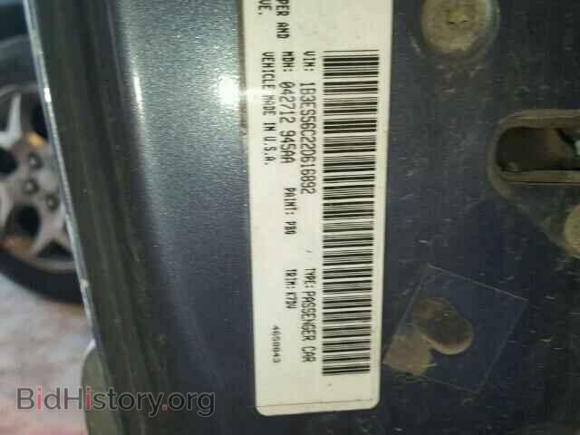 2002 DODGE NEON - VIN: 1B3ES56C22D616892 - Фото 10