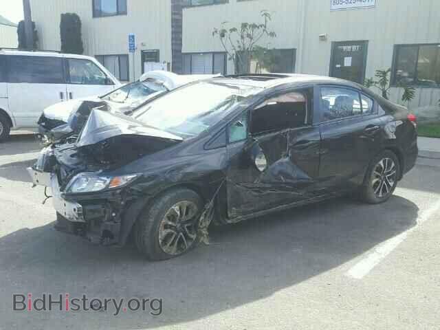 2013 HONDA CIVIC - VIN: 2HGFB2F85DH512241 - Фото 2