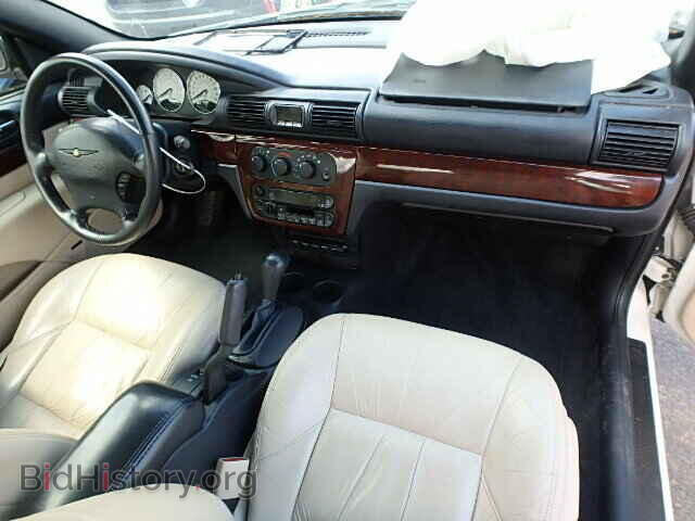 2001 CHRYSLER SEBRING - VIN: 1C3EL65U51N572024 - Фото 9