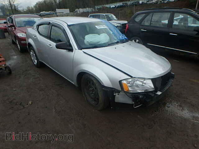Фотография 1C3CDZAB7CN122744 - DODGE AVENGER 2012