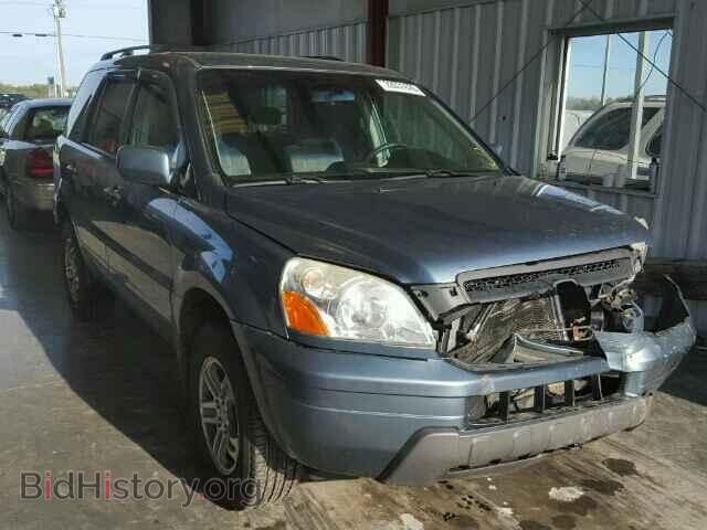 Photo 5FNYF184X5B037399 - HONDA PILOT 2005