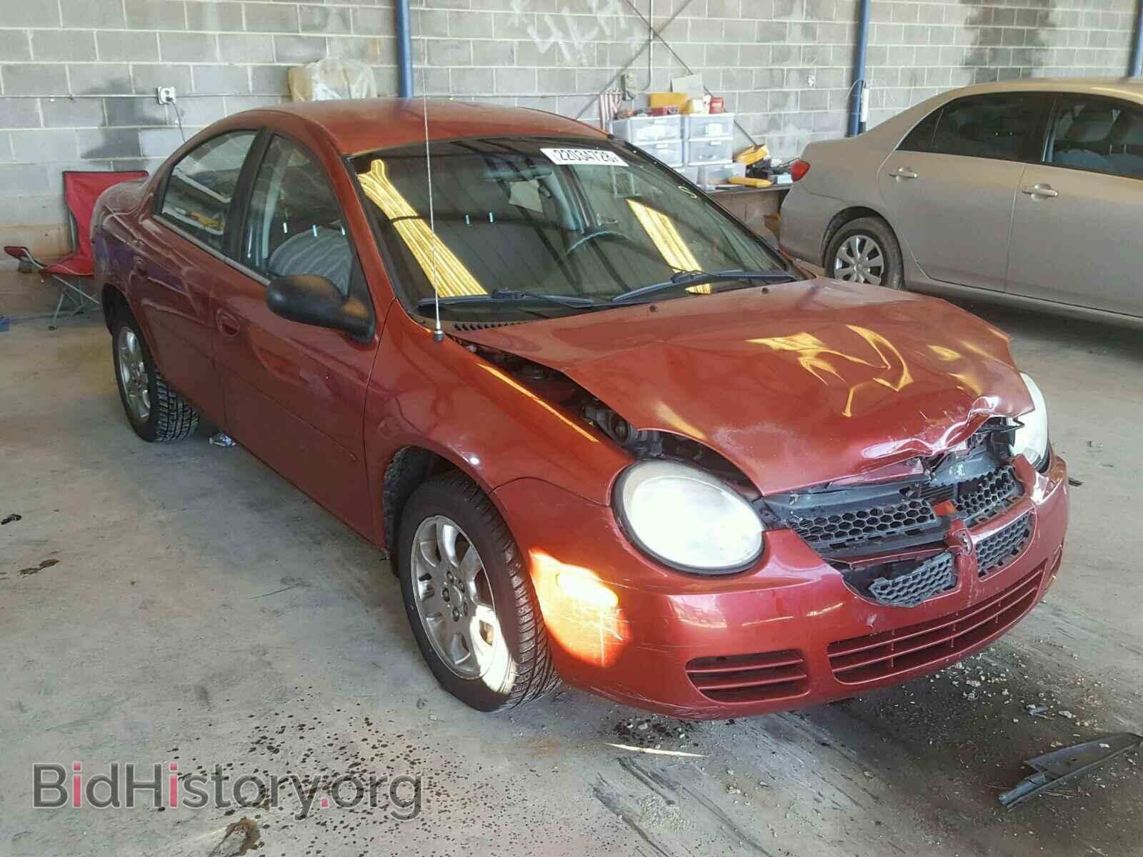 Фотография 1B3ES56C85D107345 - DODGE NEON 2005
