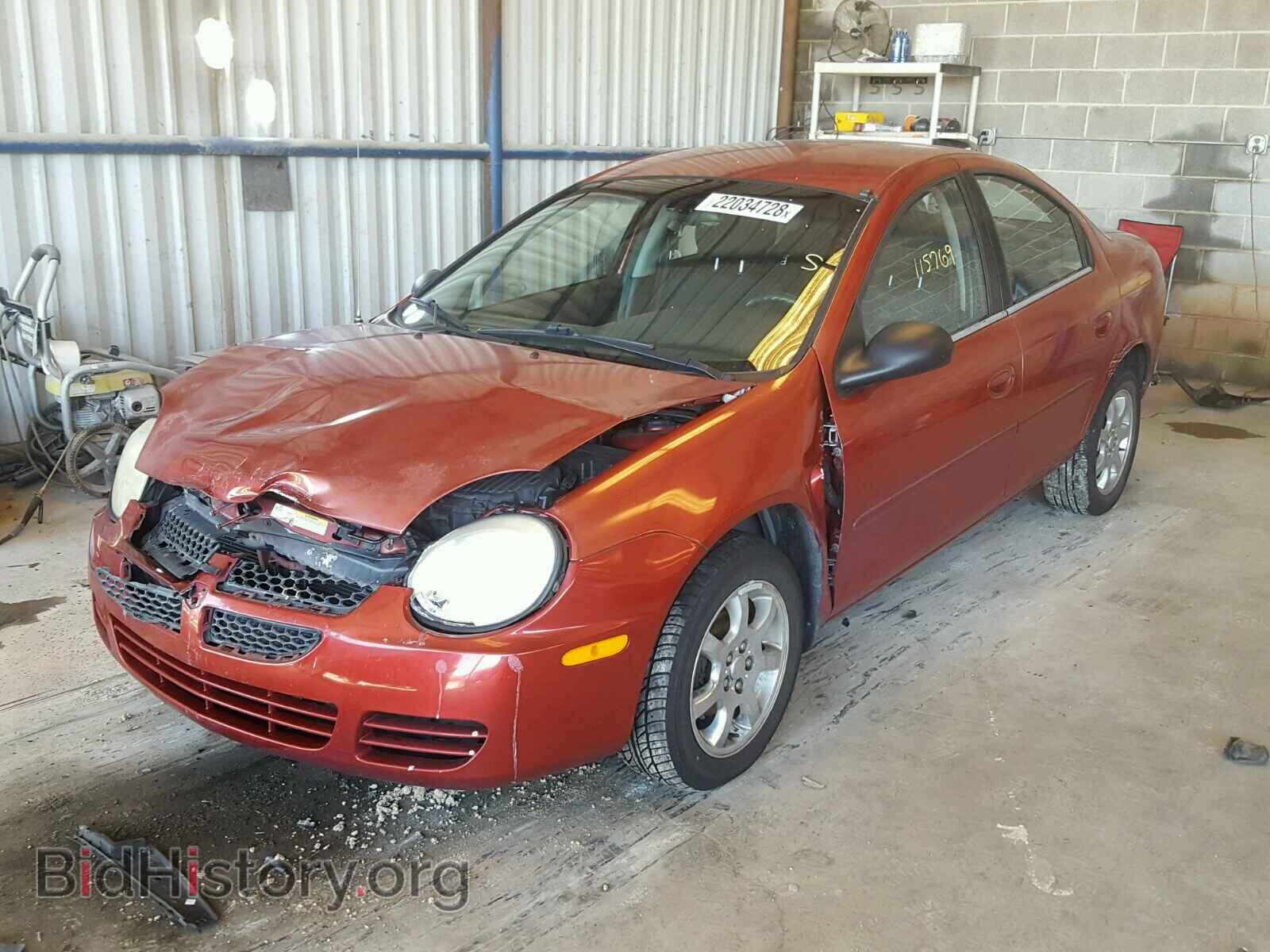 2005 DODGE NEON - VIN: 1B3ES56C85D107345 - Фото 2