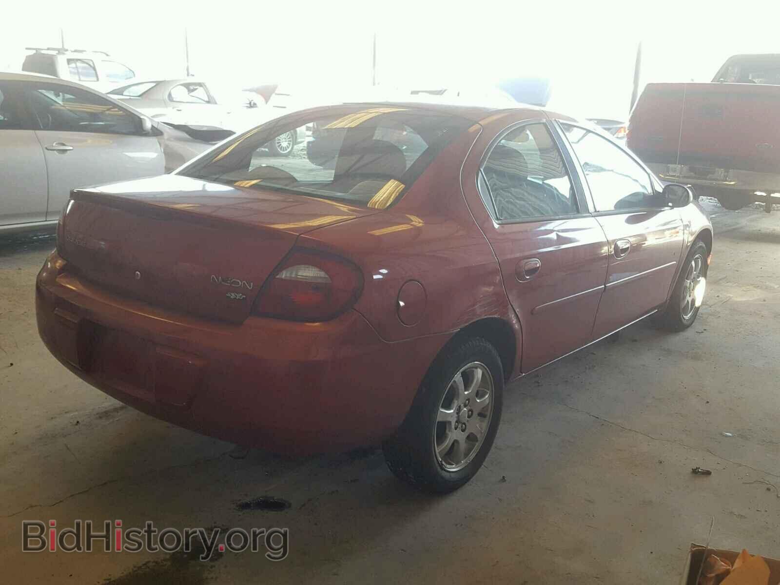 2005 DODGE NEON - VIN: 1B3ES56C85D107345 - Фото 4