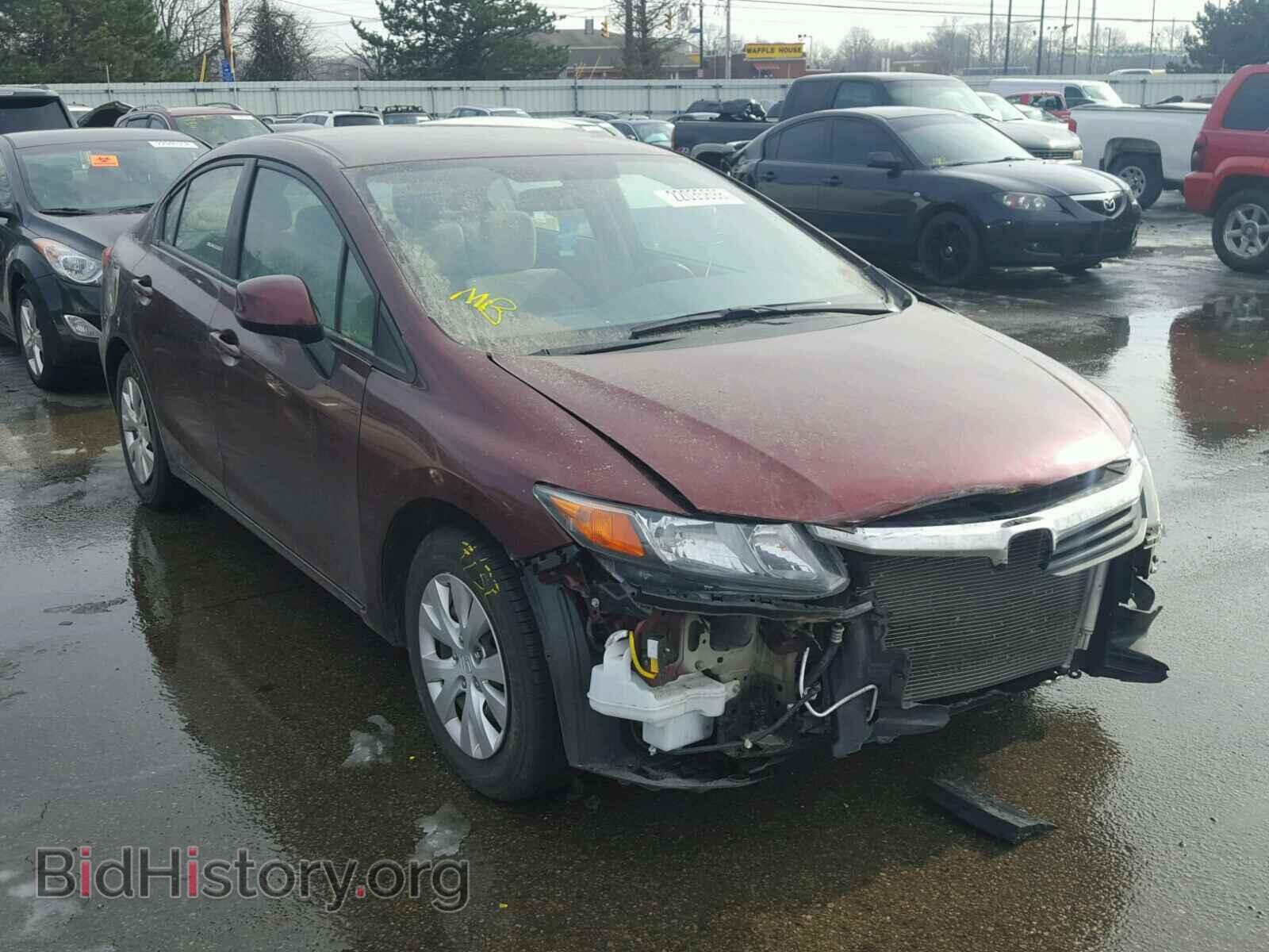 Photo 19XFB2F54CE060796 - HONDA CIVIC 2012