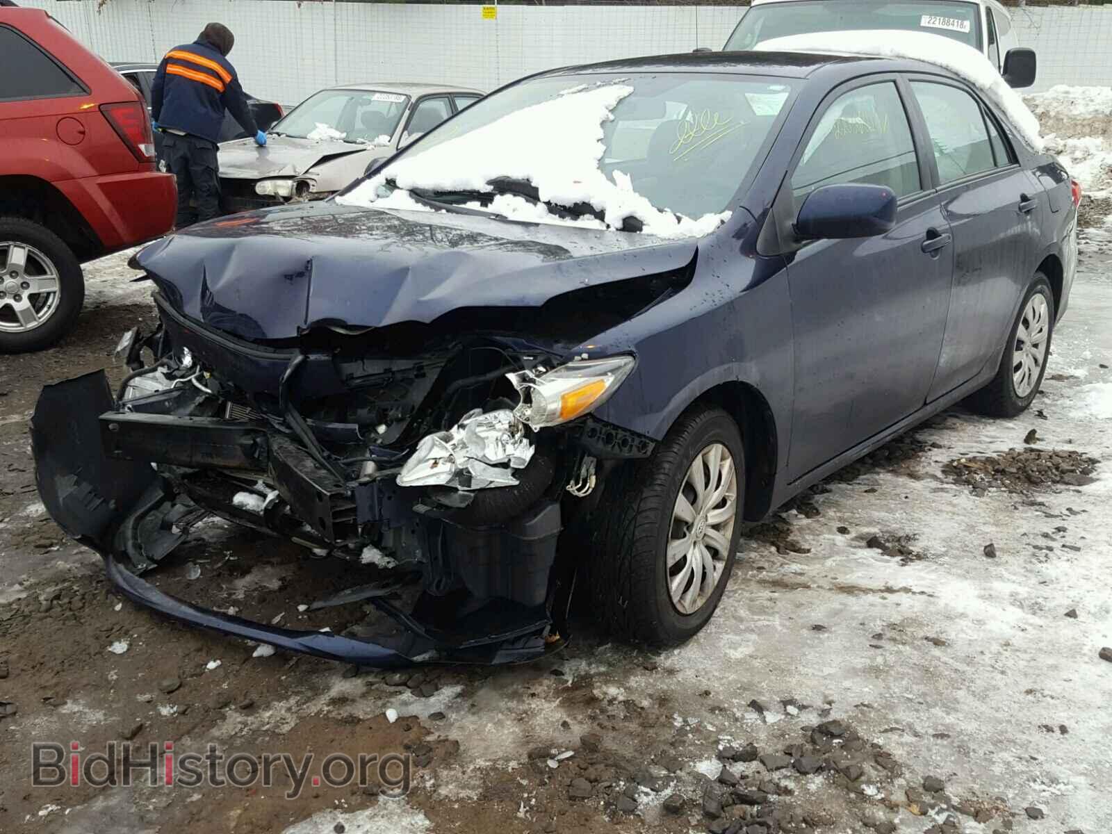 2012 TOYOTA COROLLA BA - VIN: 2T1BU4EEXCC908720 - Фото 2