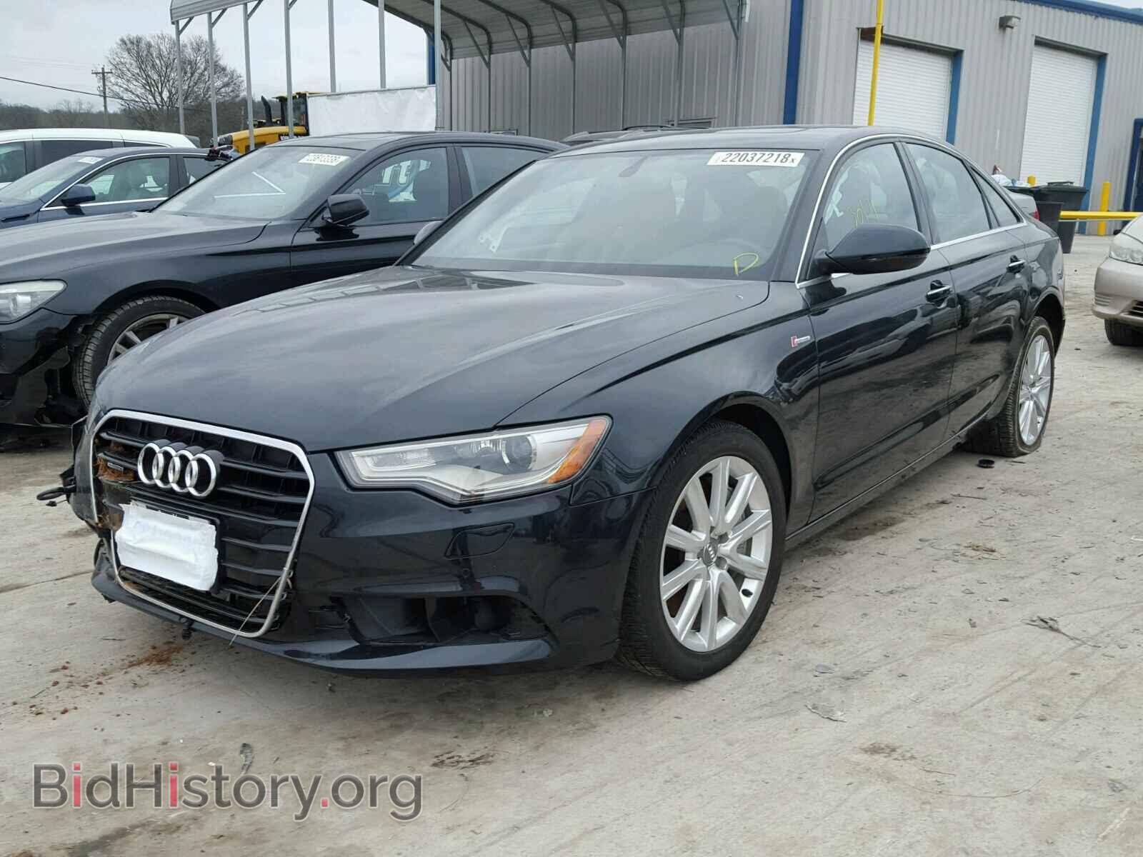2014 AUDI A6 - VIN: WAUFGAFC2EN092362 - Фото 2