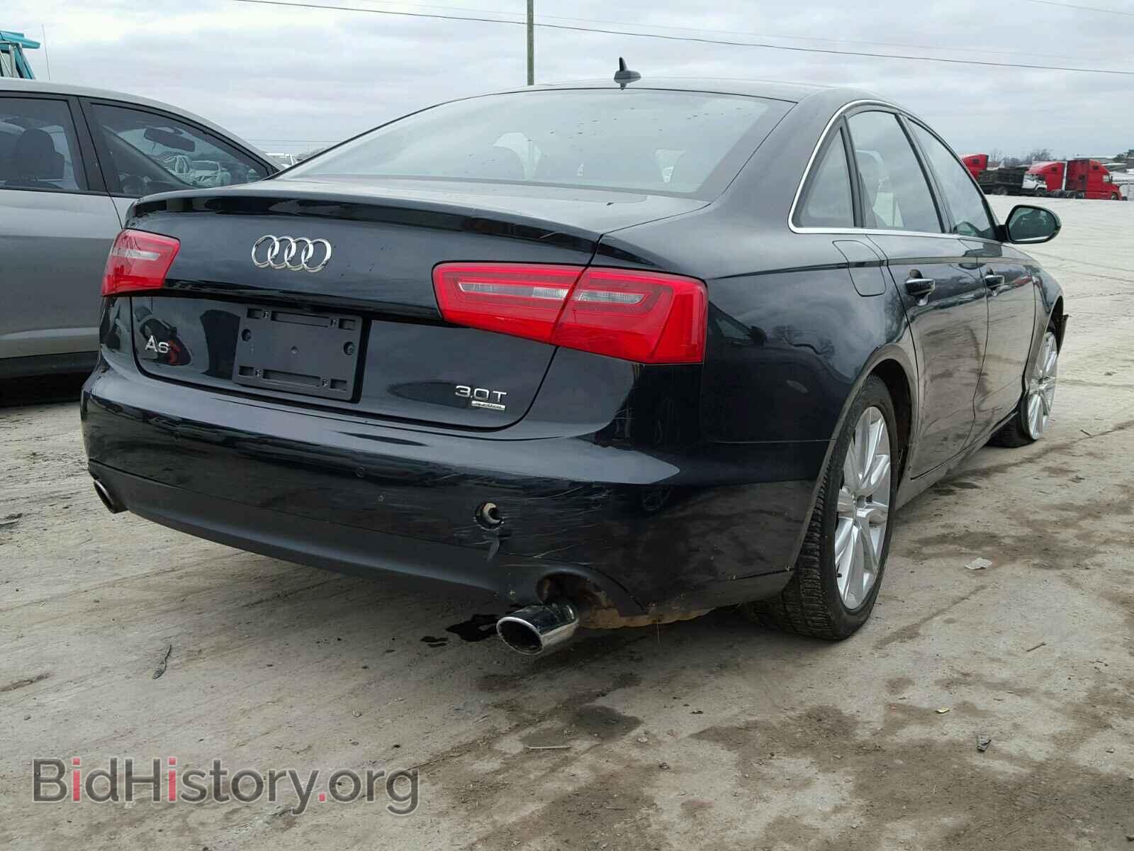 2014 AUDI A6 - VIN: WAUFGAFC2EN092362 - Фото 4