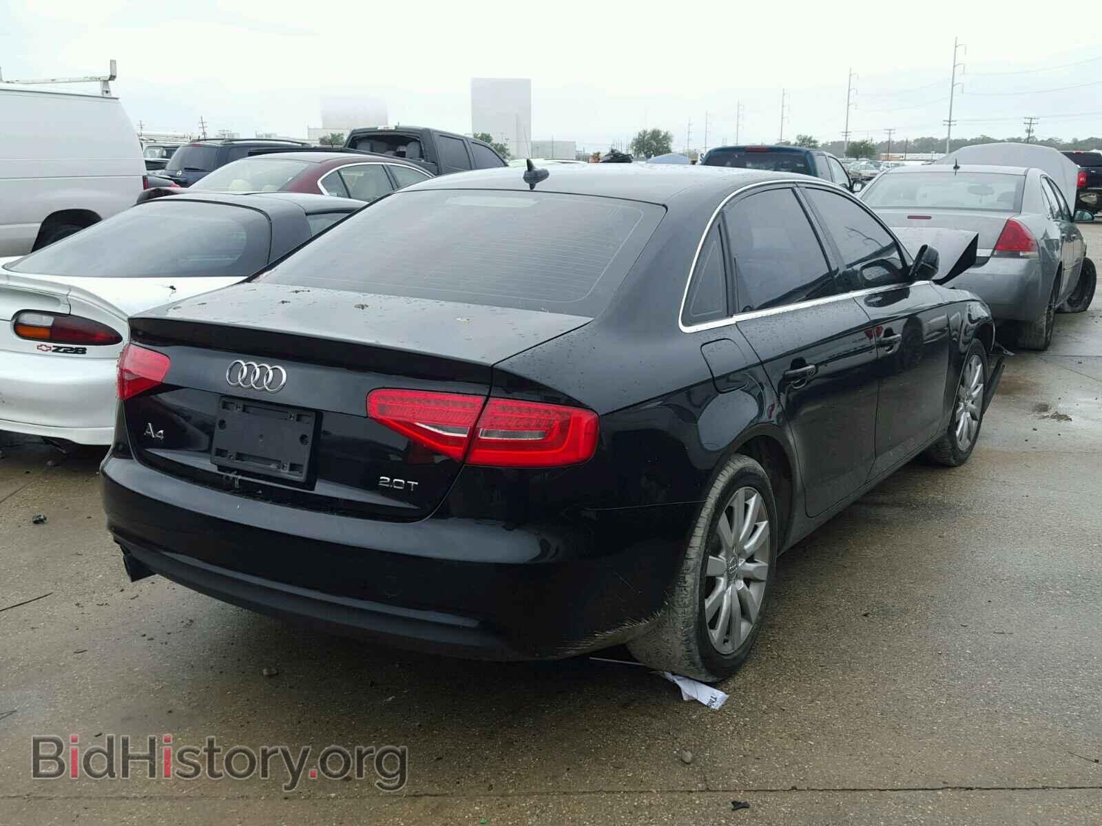 2013 AUDI A4 - VIN: WAUAFAFL0DA132991 - Фото 4