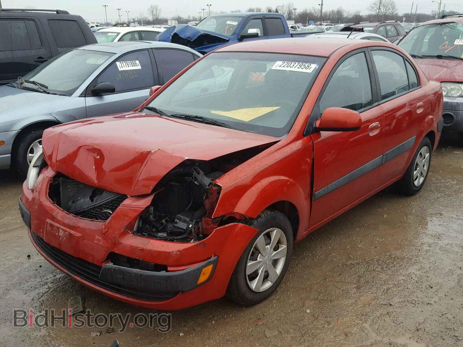 2007 KIA RIO BASE - VIN: KNADE123276221166 - Фото 2