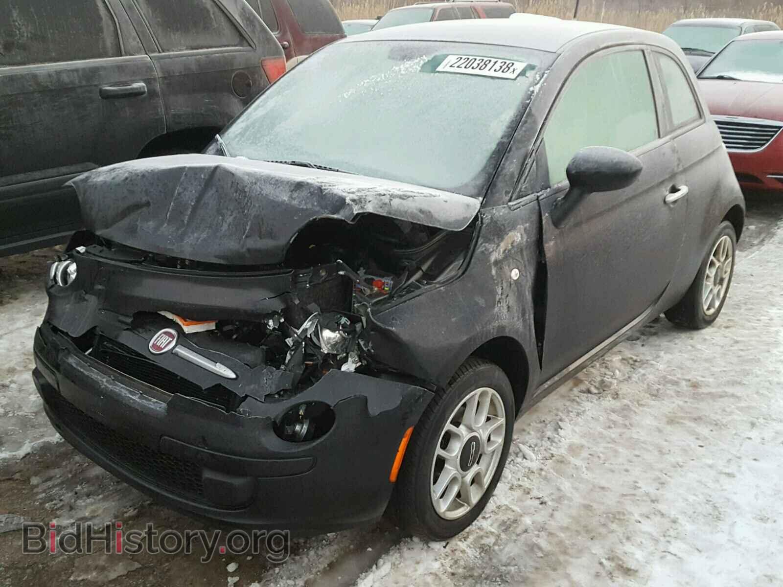 2012 FIAT 500 - VIN: 3C3CFFAR6CT339613 - Фото 2