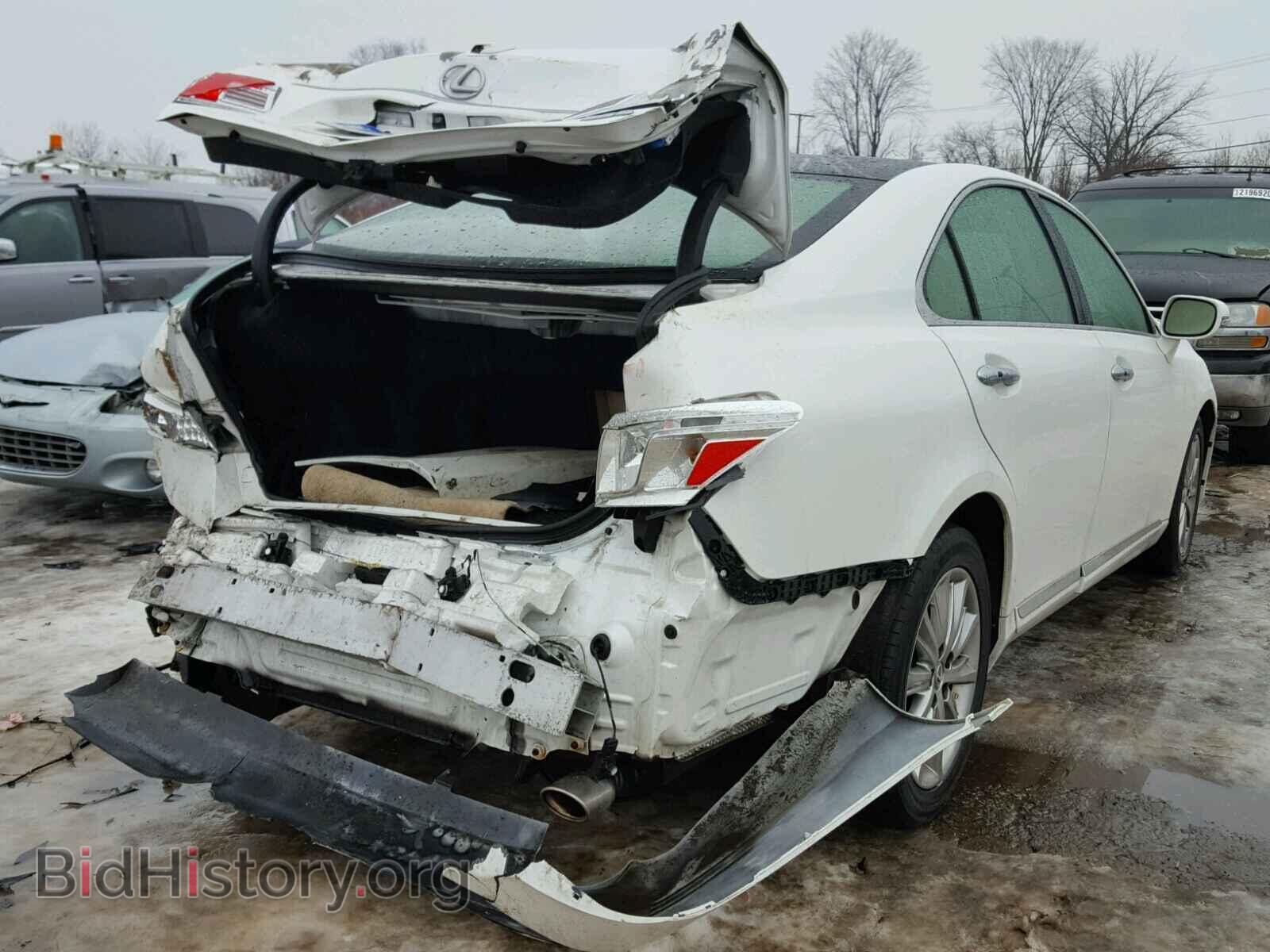 2011 LEXUS ES350 - VIN: JTHBK1EG8B2415734 - Фото 4