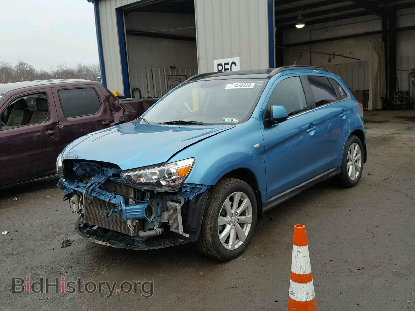 2013 MITSUBISHI OUTLANDER - VIN: 4A4AR4AU2DE005916 - Фото 2