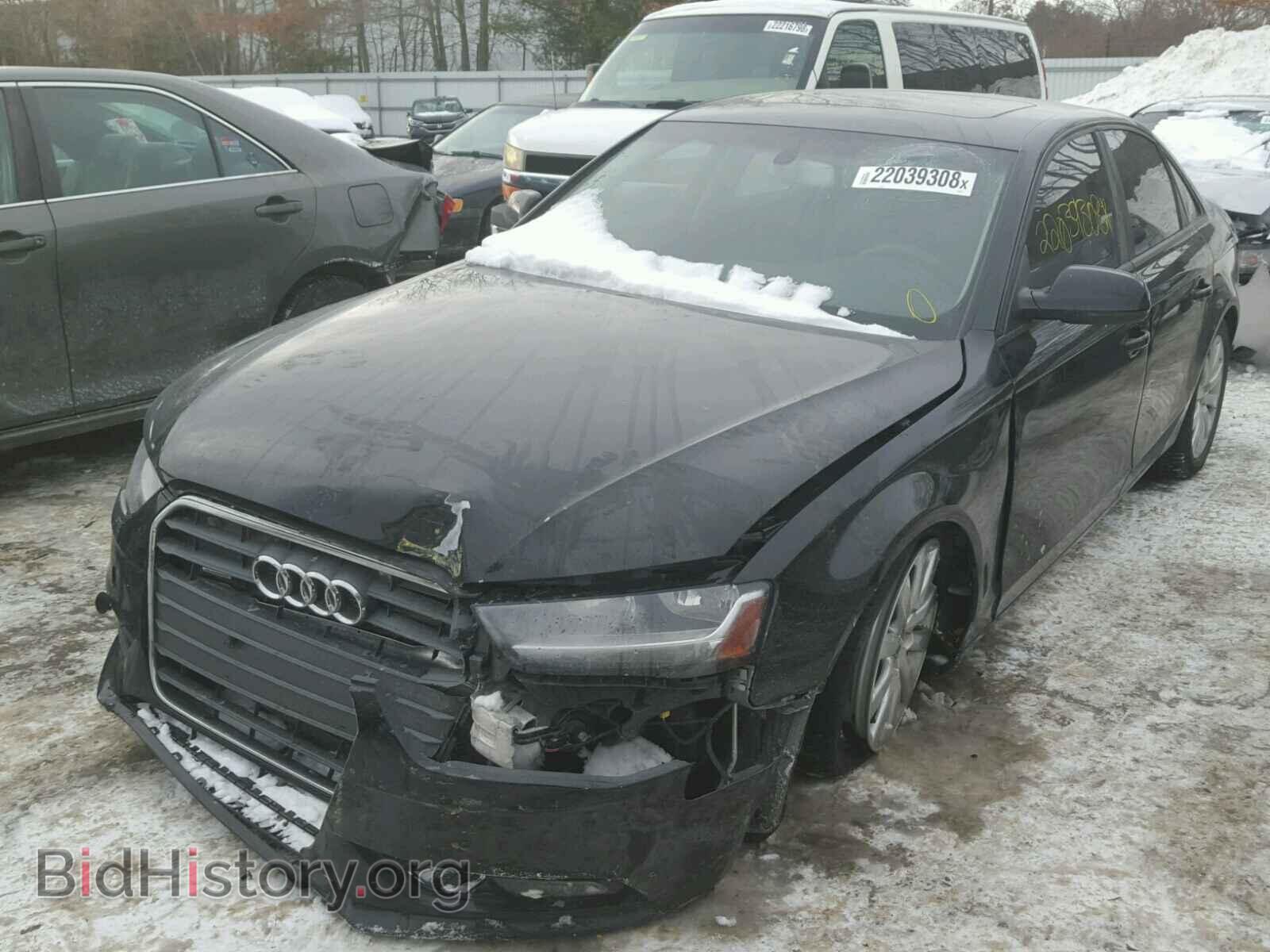 2013 AUDI A4 - VIN: WAUBFAFL0DN036176 - Photo 2