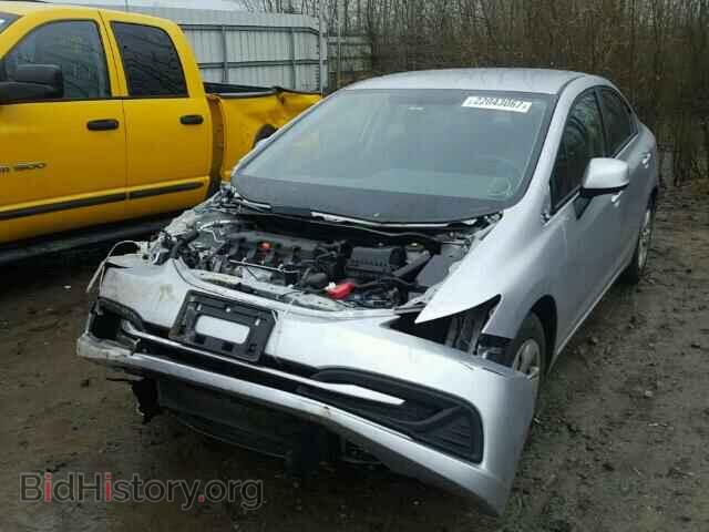 2013 HONDA CIVIC - VIN: 2HGFB2F57DH554772 - Фото 2