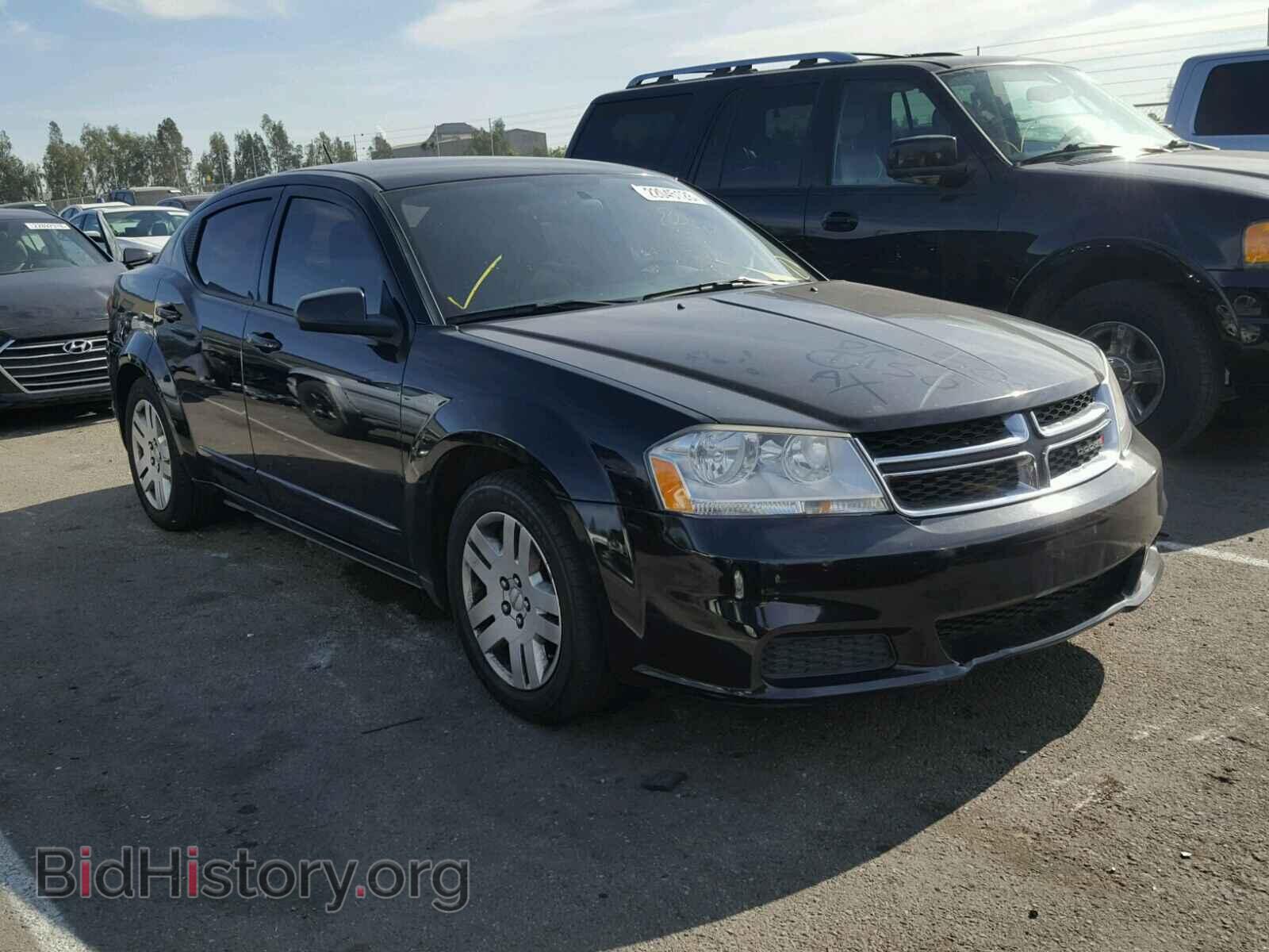 Photo 1C3CDZAG4CN251729 - DODGE AVENGER 2012