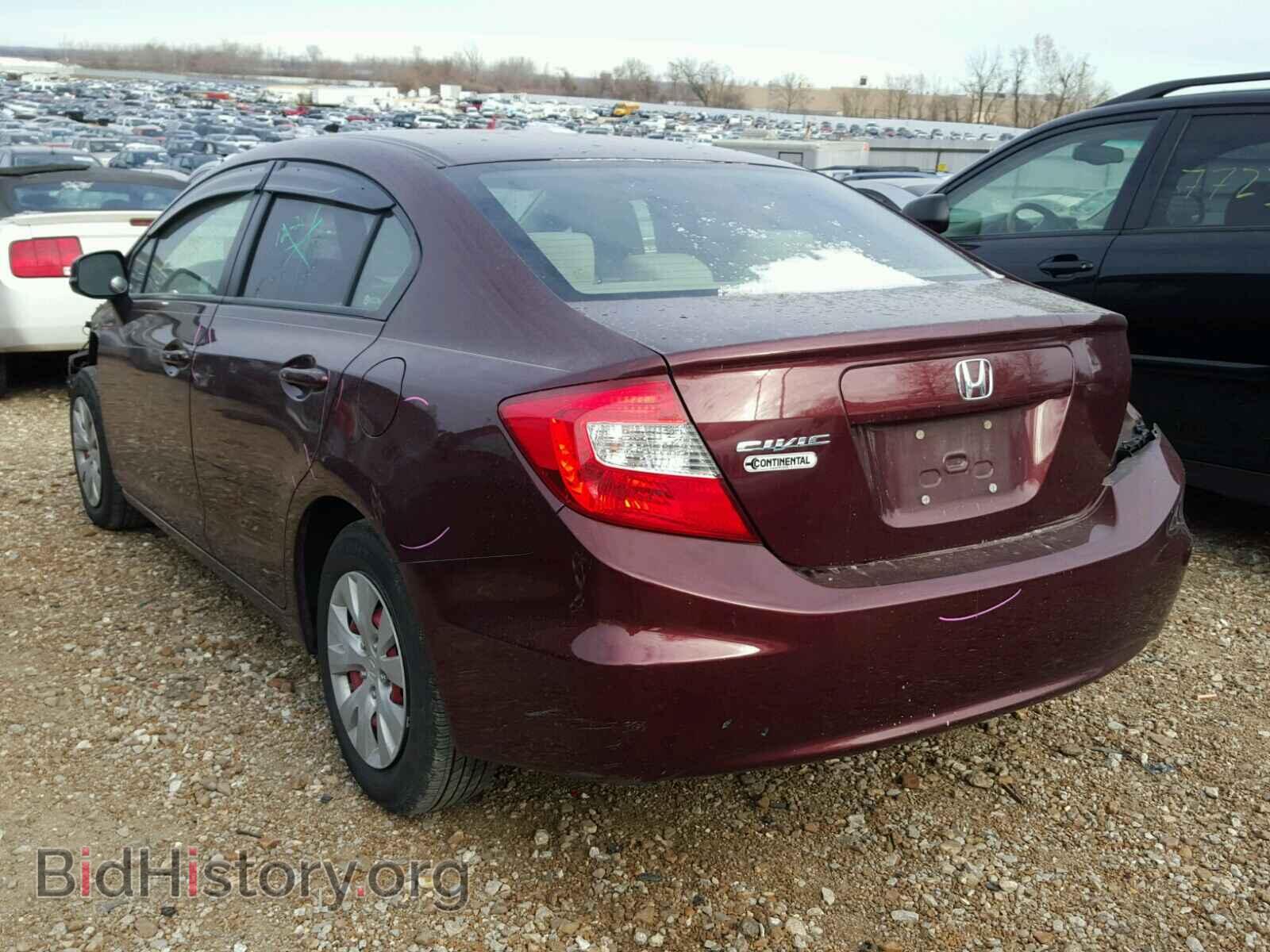 2012 HONDA CIVIC - VIN: JHMFB2F50CS001174 - Фото 3