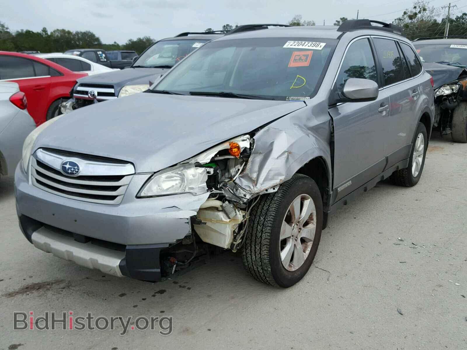 2011 SUBARU OUTBACK - VIN: 4S4BRBKC8B3388822 - Фото 2