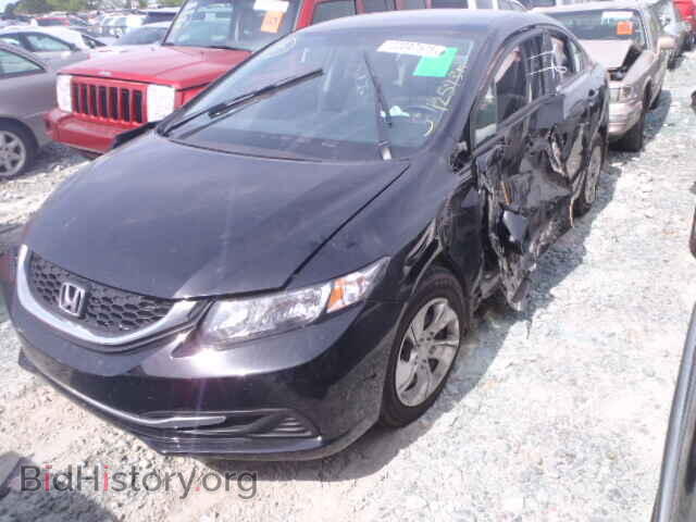 2014 HONDA CIVIC - VIN: 19XFB2F55EE070529 - Фото 2