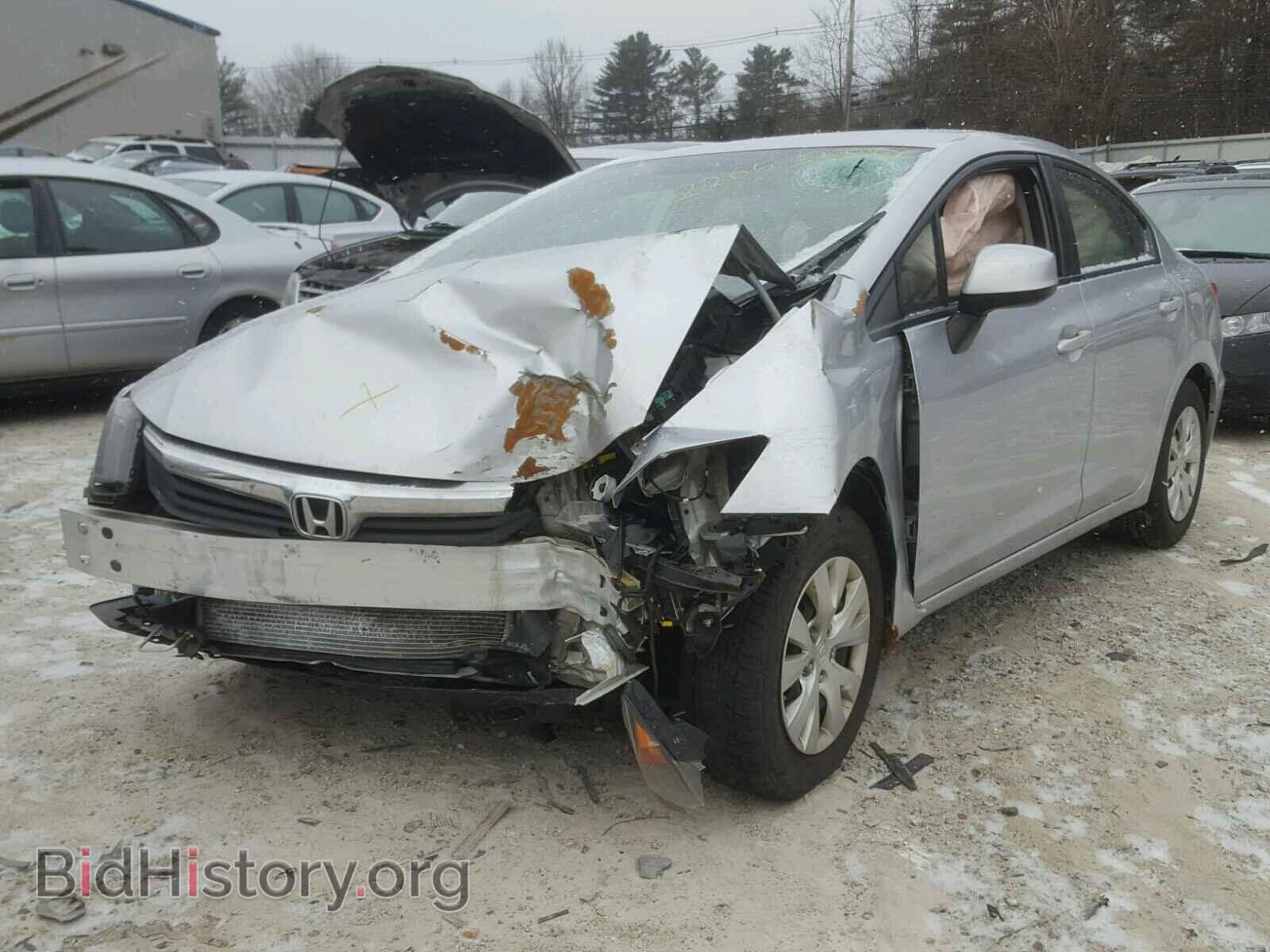 2012 HONDA CIVIC - VIN: 2HGFB2F50CH320908 - Photo 2