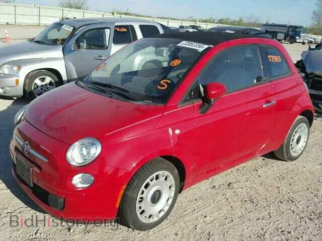 2012 FIAT 500 - VIN: 3C3CFFDR4CT360729 - Фото 2
