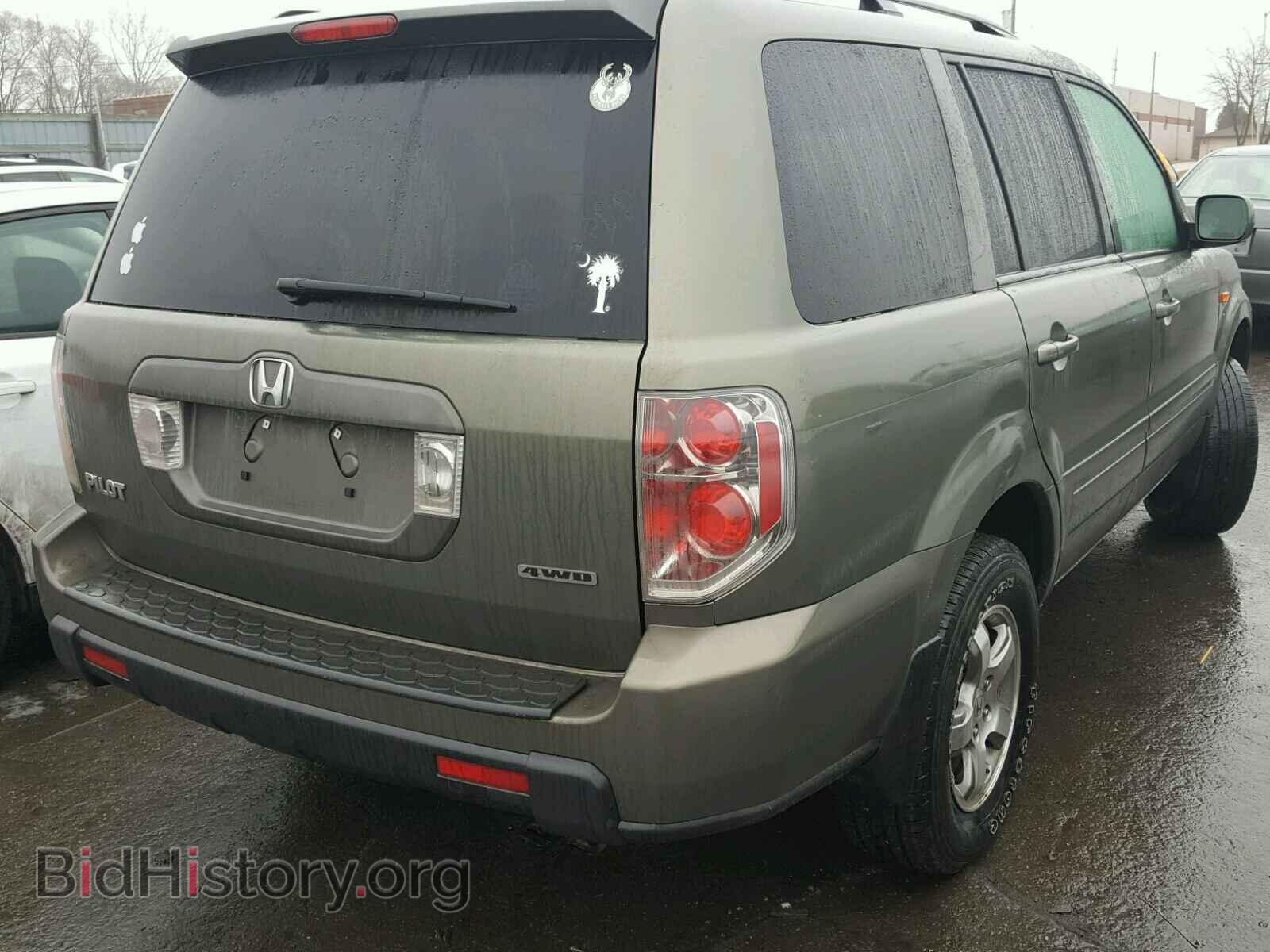 2007 HONDA PILOT - VIN: 5FNYF18597B007791 - Фото 4