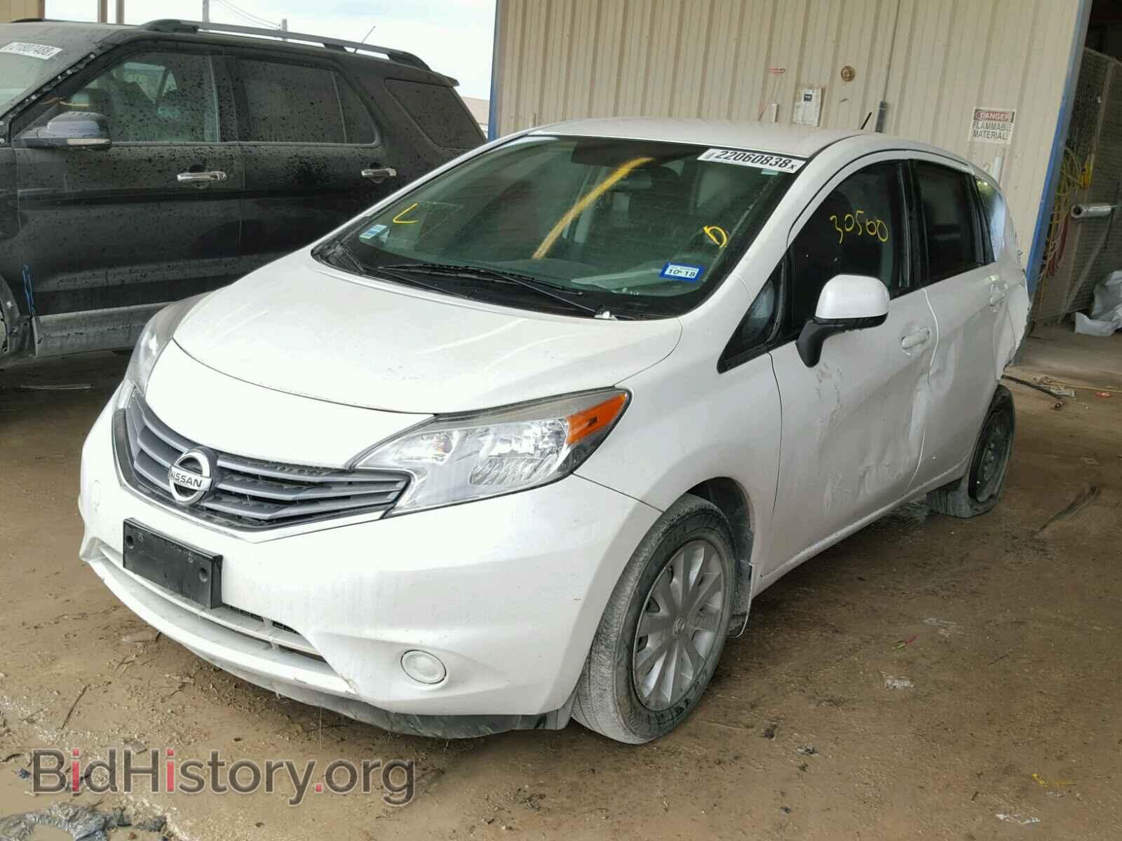 2014 NISSAN VERSA - VIN: 3N1CE2CP2EL354487 - Photo 2