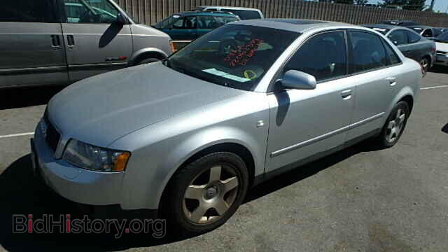 2002 AUDI A4 - VIN: WAULC68E02A309145 - Фото 2